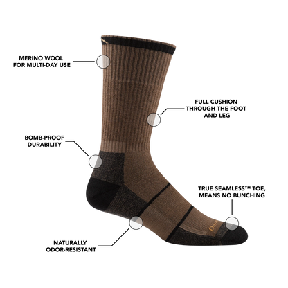 Men's William Jarvis Boot Midweight Work Socks