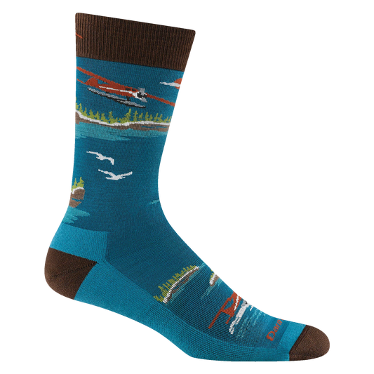 Men's Float Boat Crew Lightweight Lifestyle Socks-Last Chance