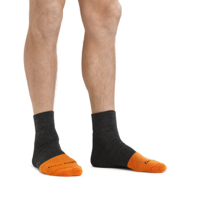 Men's Steely Quarter Midweight Work Socks