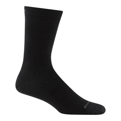 Men's Solid Crew Lightweight Lifestyle Socks