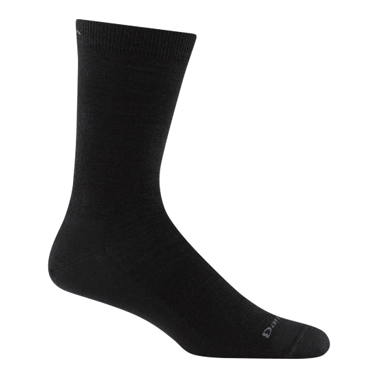 Men's Solid Crew Lightweight Lifestyle Socks