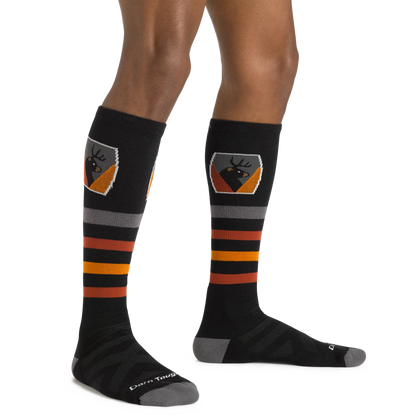 Men's Beer Badge Over-the-Calf Midweight Ski & Snowboard Socks