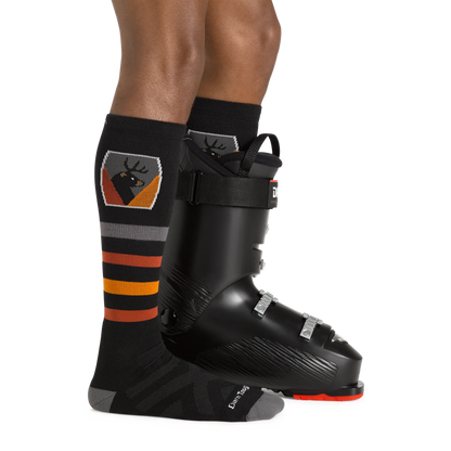 Men's Beer Badge Over-the-Calf Midweight Ski & Snowboard Socks