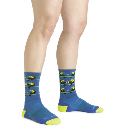 Women's Toco Loco Micro Crew  Ultra-Lightweight Running Sock-Last Chance