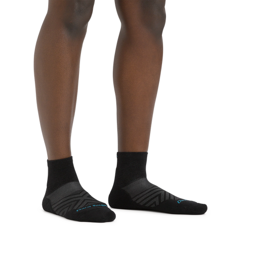 Women's Run Quarter Cushioned Ultra-Lightweight Running Socks
