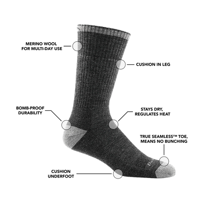 Men's John Henry Boot Midweight Work Socks