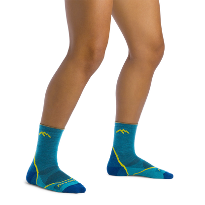 Kids Light Hiker Micro Crew Lightweight Hiking Socks