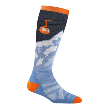 Kids Little Yeti Over-the-Calf Midweight Ski & Snowboard Socks