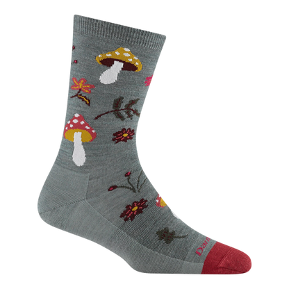 Women's Shroom Bloom Crew Lightweight Lifestyle Socks