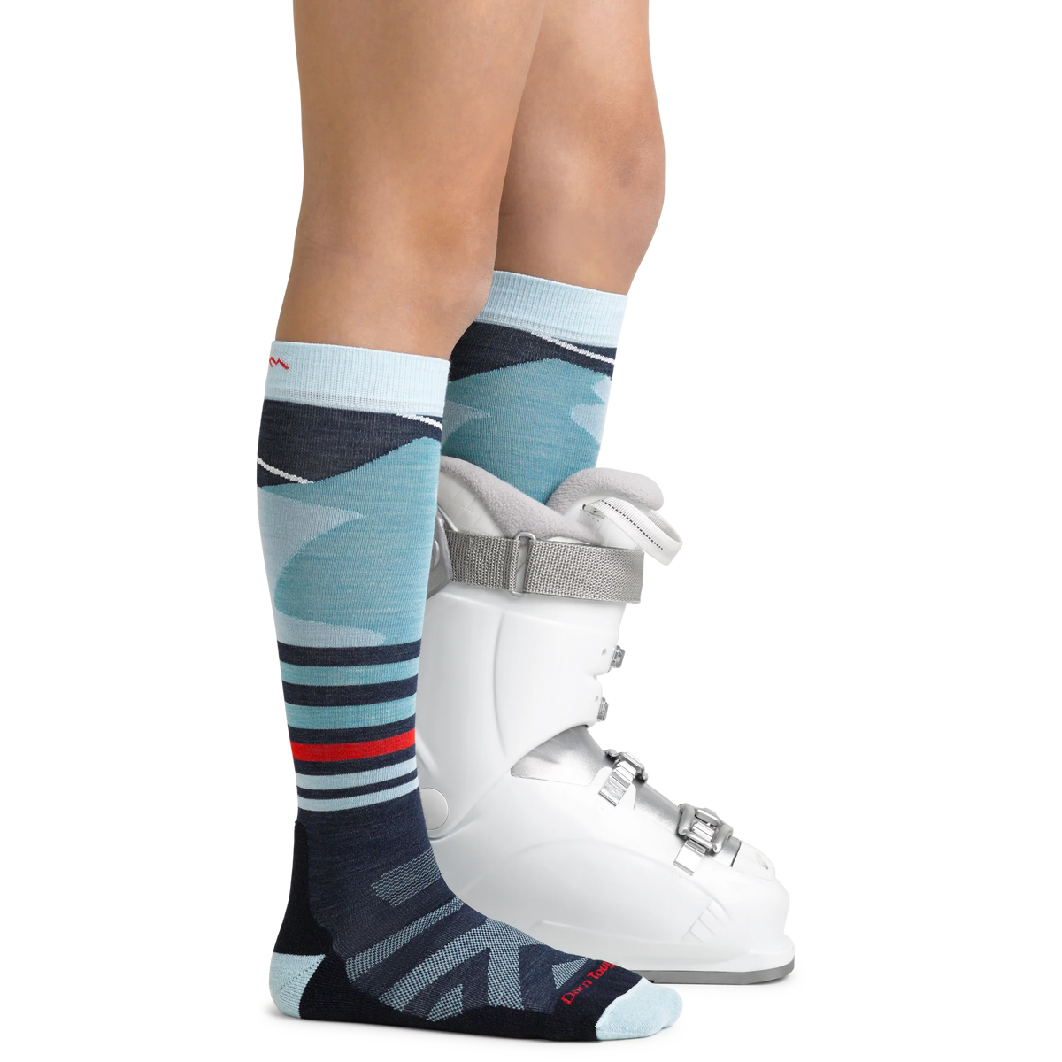 Kids Skipper Over-the-Calf  Midweight Ski & Snowboard Sock-Last Chance