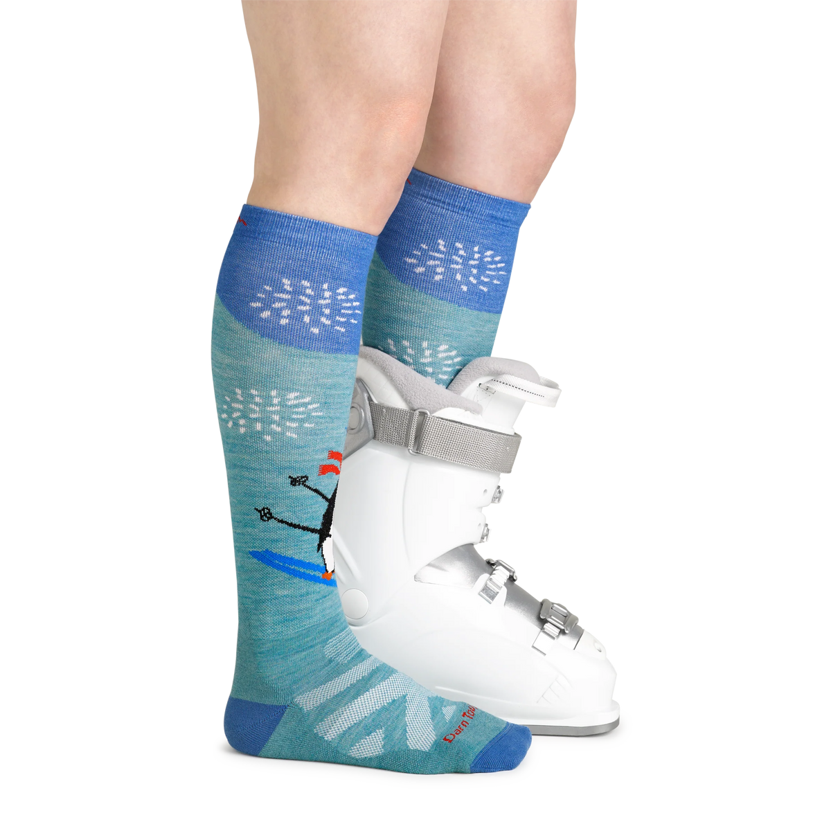 Women's Penguin Peak Over-The-Calf  Midweight Ski & Snowboard Sock-Last Chance