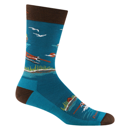 Men's Float Boat Crew Lightweight Lifestyle Socks-Last Chance